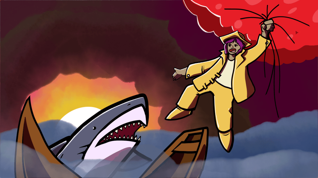 RO FASTER in… sharks of&nbsp;Doom!